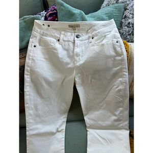 Women's Cabi White Straight Leg Jeans Size 8